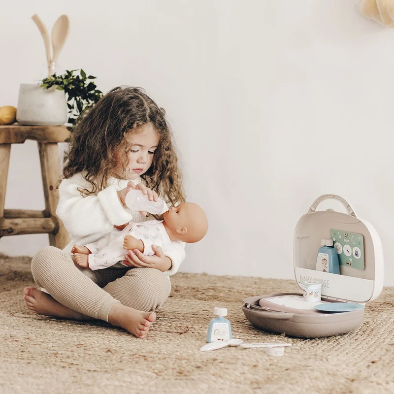 Gentuta pentru ingrijire papusi Smoby Baby Nurse crem [4]
