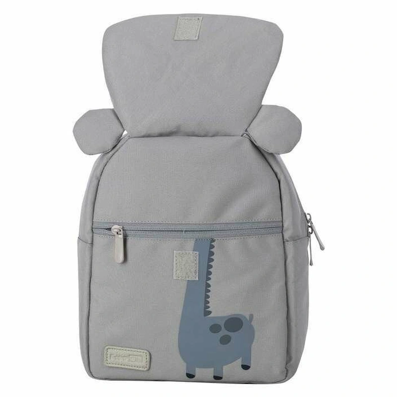 Ghiozdanel, FreeON, Little Explorer, Cu 2 compartimente, 22 x 9,5 x 7,5 cm, Grey [2]