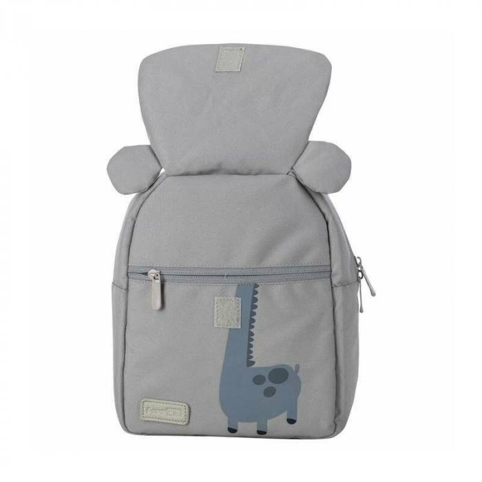 Ghiozdanel, FreeON, Little Explorer, Cu 2 compartimente, 22 x 9,5 x 7,5 cm, Grey [2]