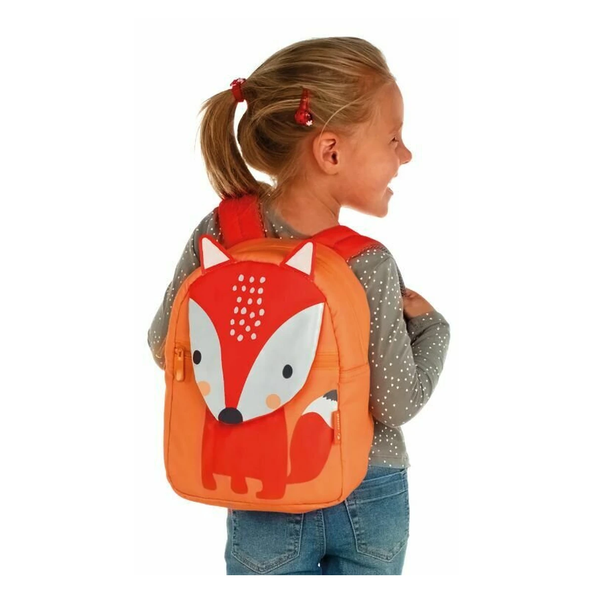 Ghiozdanel, Jane, Fox, compartiment interior pentru sticla, 20.5 x 9 x 30 cm [6]