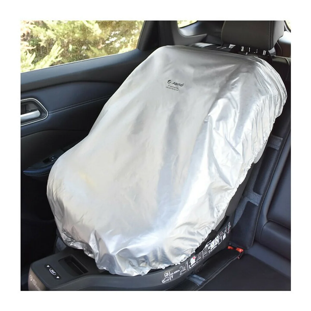 Husa de protectie termica pentru scaune auto, Jane, Ajustabila, Gri [3]
