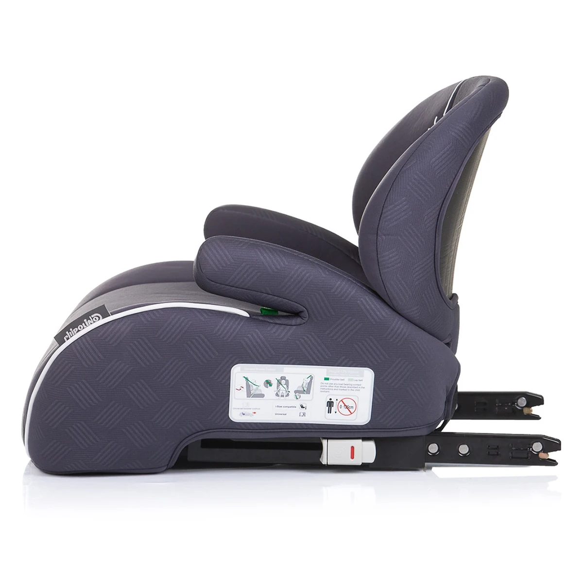 Inaltator auto Chipolino Sonic Isofix Anthracite 125-150 cm [3]