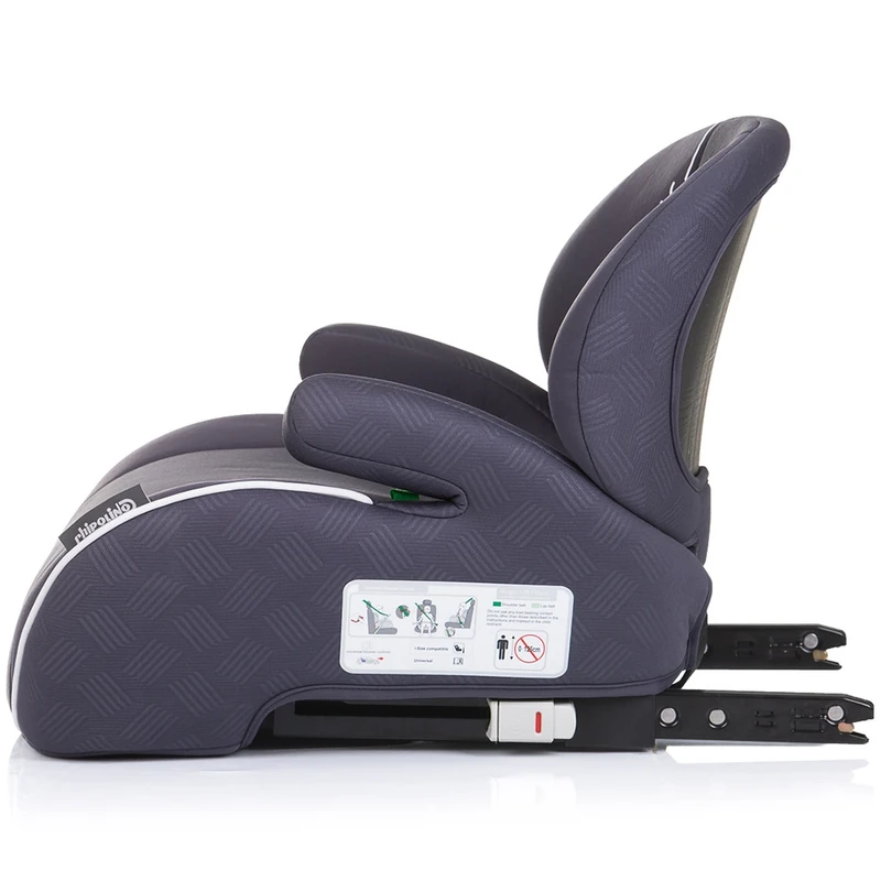 Inaltator auto Chipolino Sonic Isofix Anthracite 125-150 cm [3]