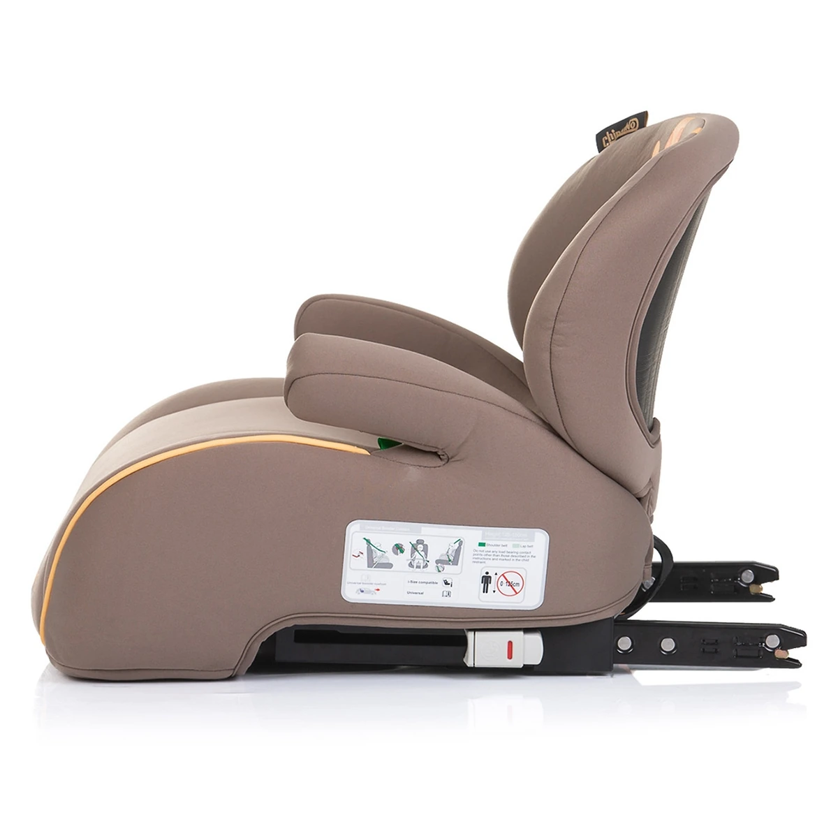 Inaltator auto Chipolino Sonic Isofix Giraffe 125-150 cm [3]