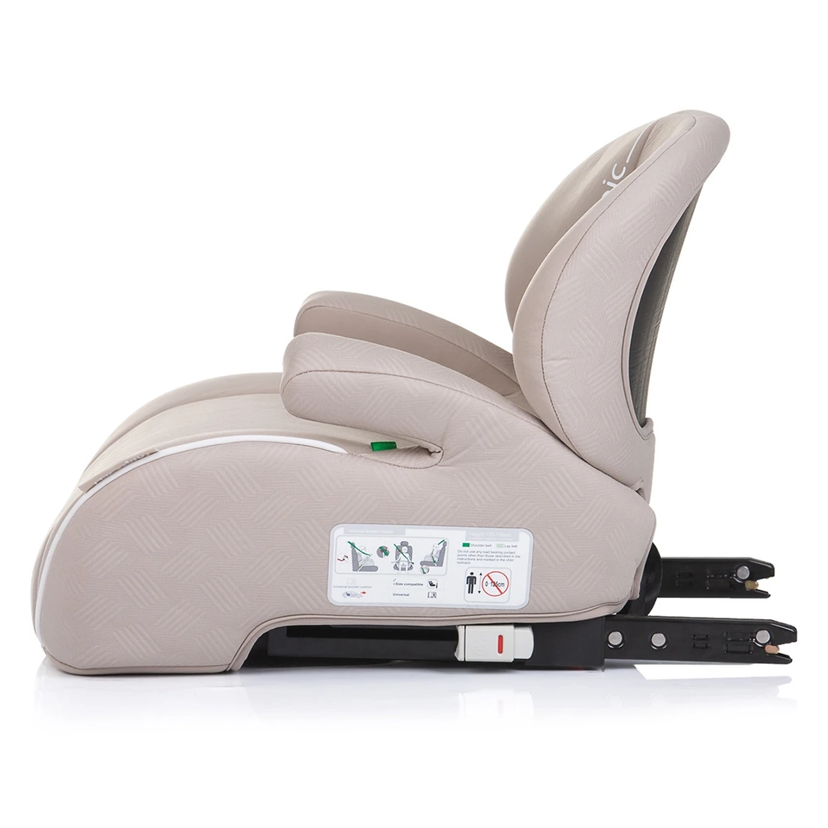 Inaltator auto Chipolino Sonic Isofix Tiramisu 125-150 cm [3]