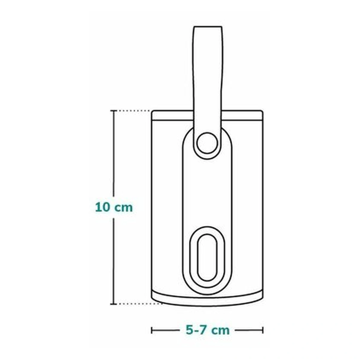 Incalzitor biberoane ThermUp Go, Portabil, Temperatura constanta pana la 24 h, Incarcare USB, Roz [14]