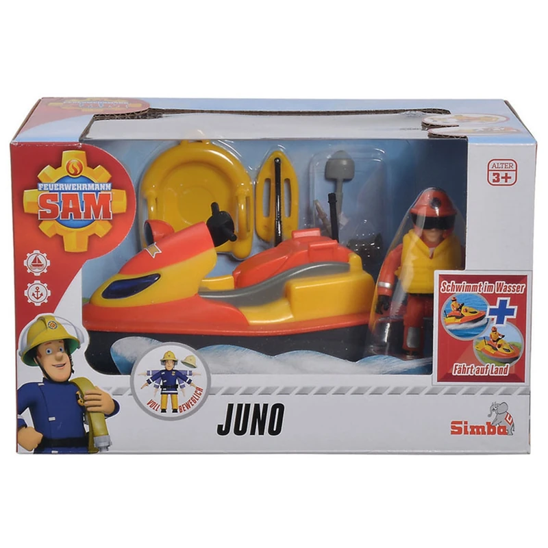 Jet Sky Simba Fireman Sam Juno cu figurina si accesorii [8]