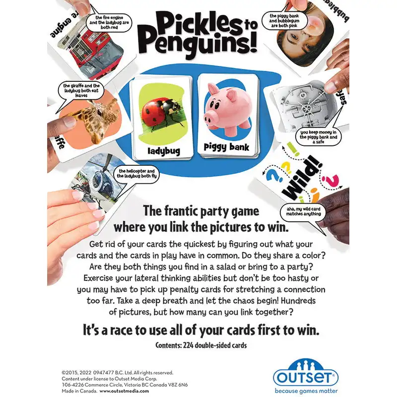 Joc de carti Asocieri nastrusnice de la Outset [8]