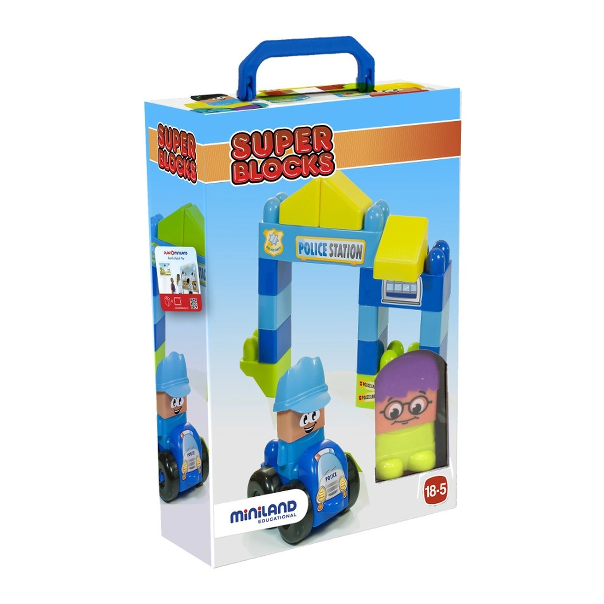 Joc constructii tematic Statie politie - Miniland [2]