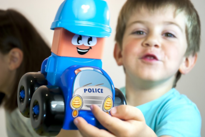Joc constructii tematic Statie politie - Miniland [3]