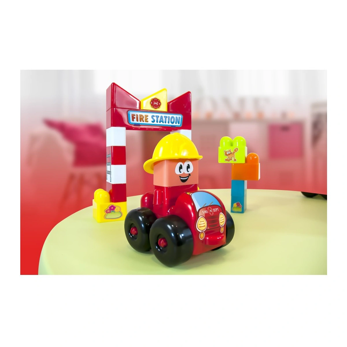 Joc constructii tematic Statie pompieri - Miniland [3]