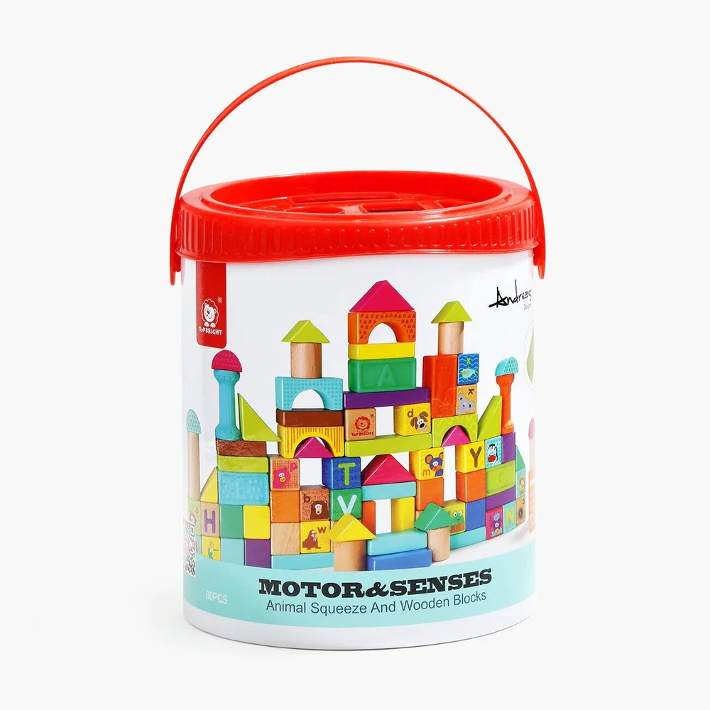 Joc de constructie Animalute jucause, 80 piese [7]