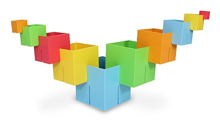 Joc de constructie Cuburi DADO Original [6]