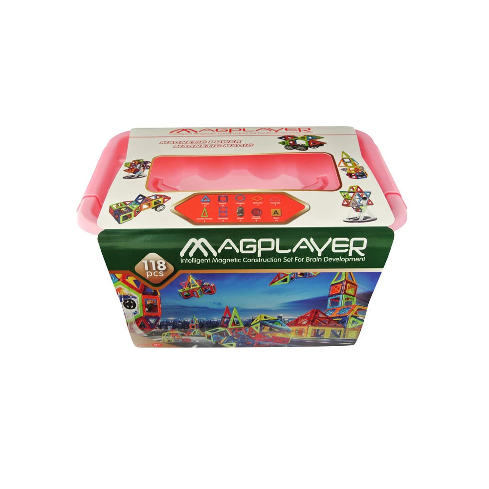 Joc de constructie magnetic - 118 piese [1]