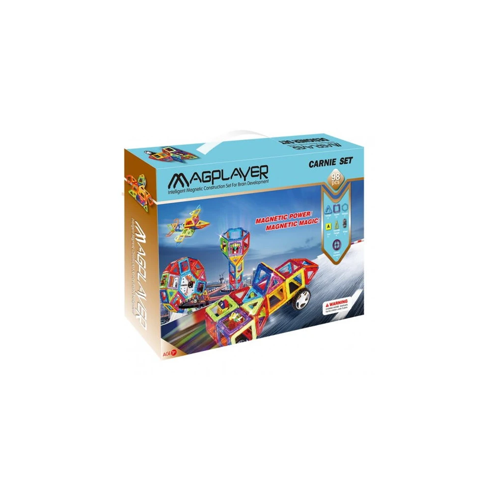 Joc de constructie magnetic - 98 piese [1]