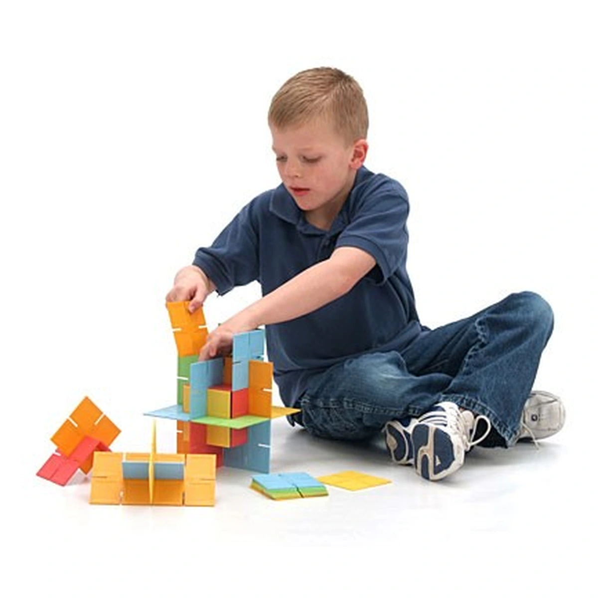 Joc de constructie Patrate DADO Original [4]