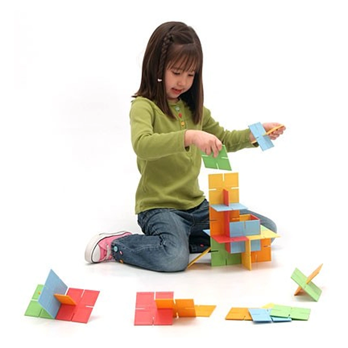 Joc de constructie Patrate DADO Original [7]