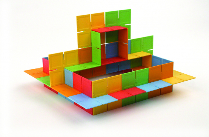 Joc de constructie Patrate DADO Original [6]