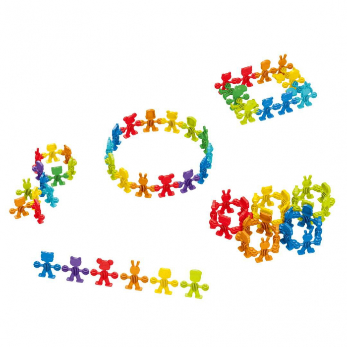Joc de constructie STEAM - Animalute vesele (32 piese) [2]