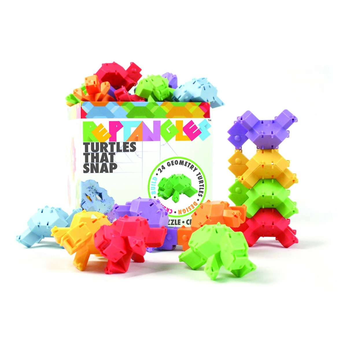 Joc de constructie Testoasele - Fat Brain Toys [3]