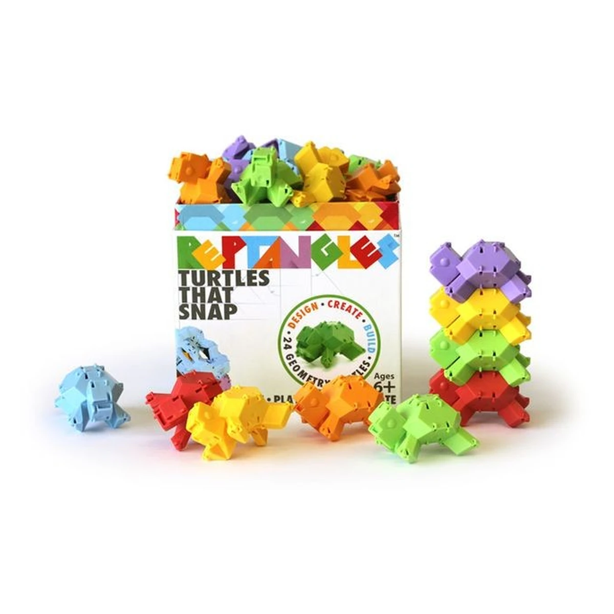 Joc de constructie Testoasele - Fat Brain Toys [10]