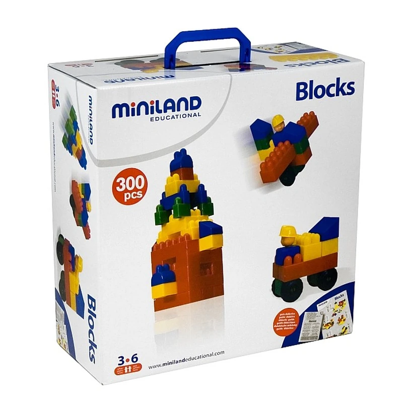 Joc de constructii Caramizi Miniland 300 buc [1]