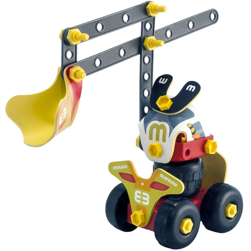 Joc de constructii Flexi Tech 77 Miniland [6]
