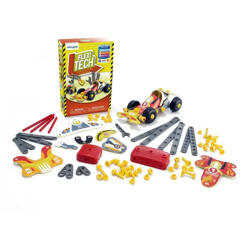 Joc de constructii Flexi Tech 77 Miniland [1]