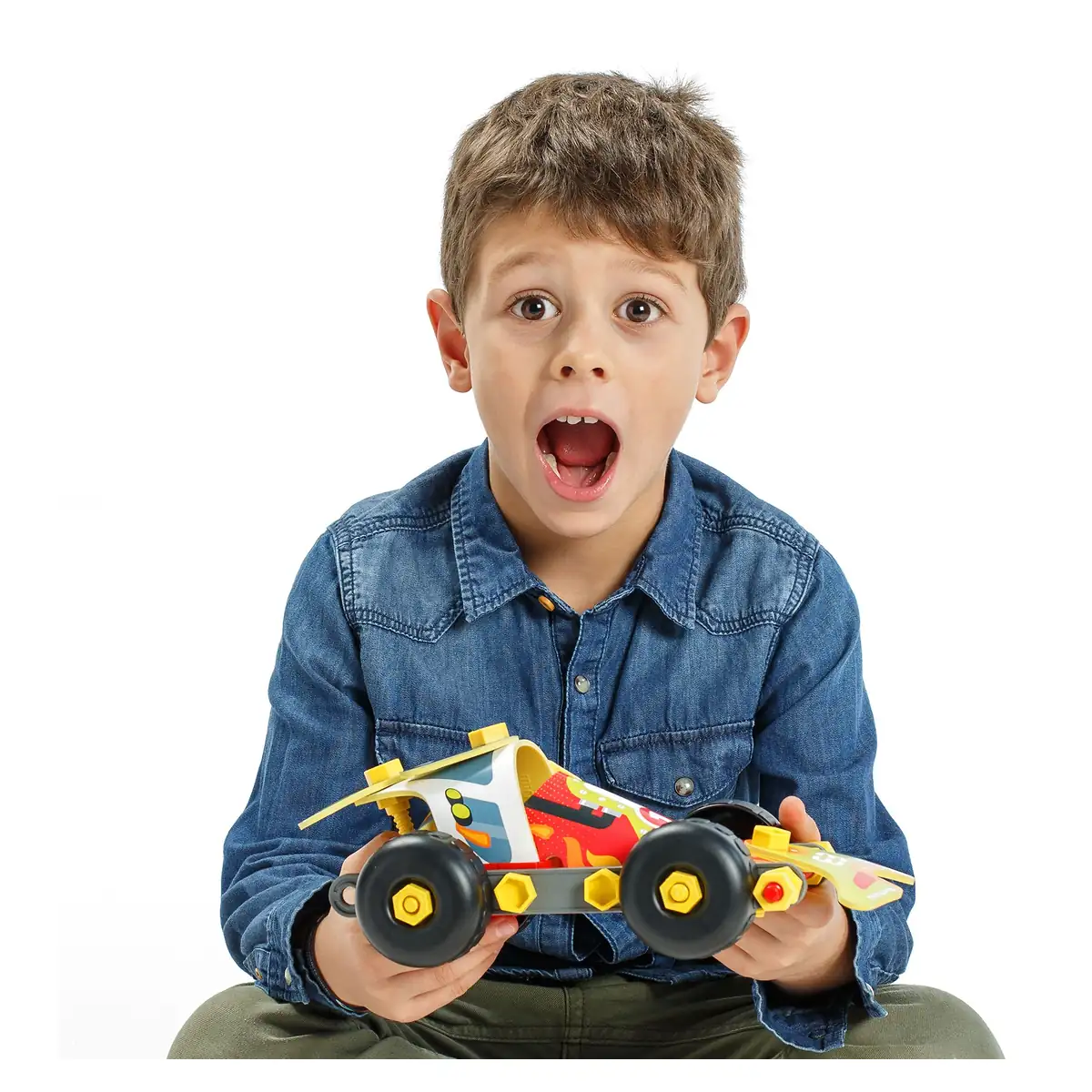 Joc de constructii Flexi Tech 77 Miniland [5]