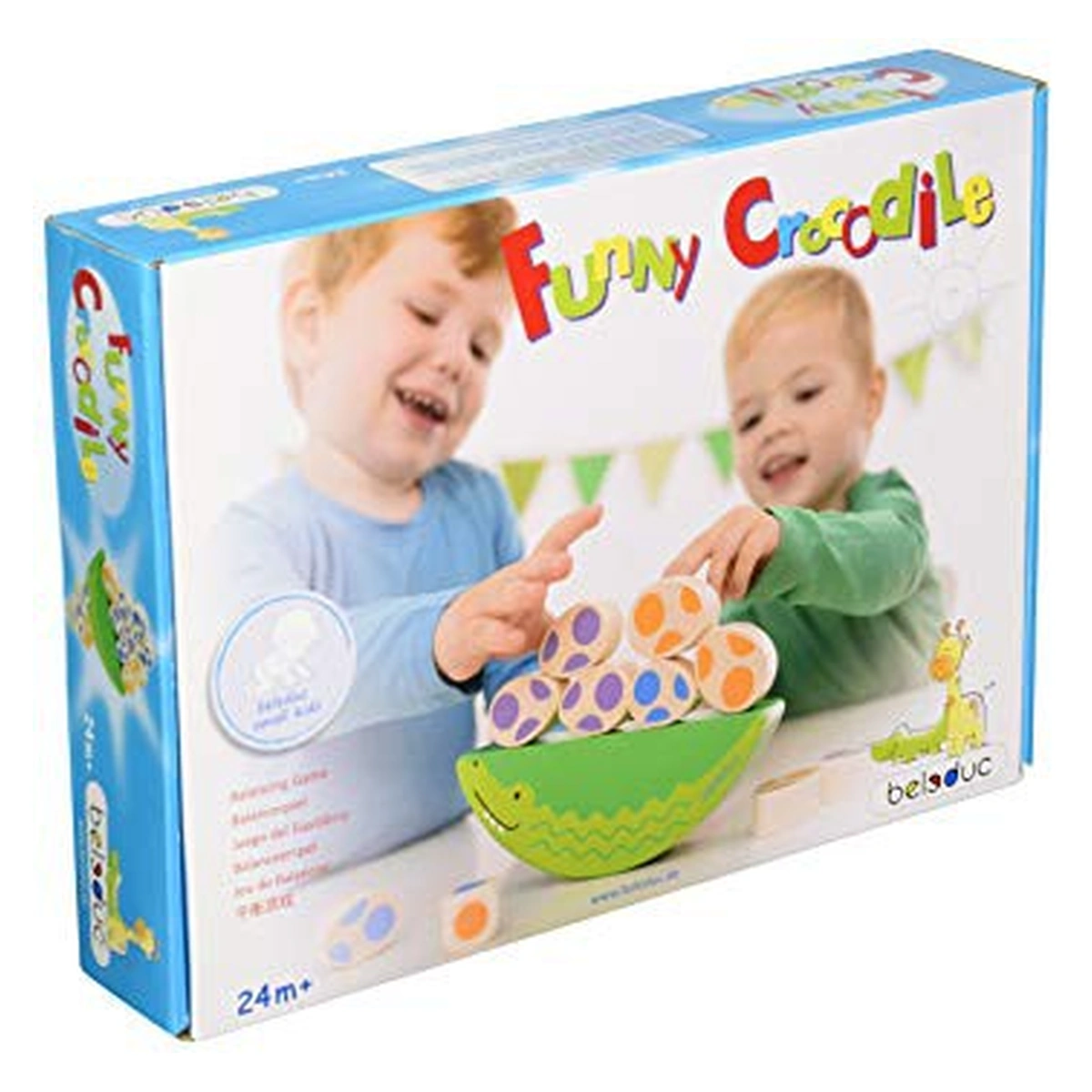 Joc de echilibru Funny Crocodile - Beleduc [2]
