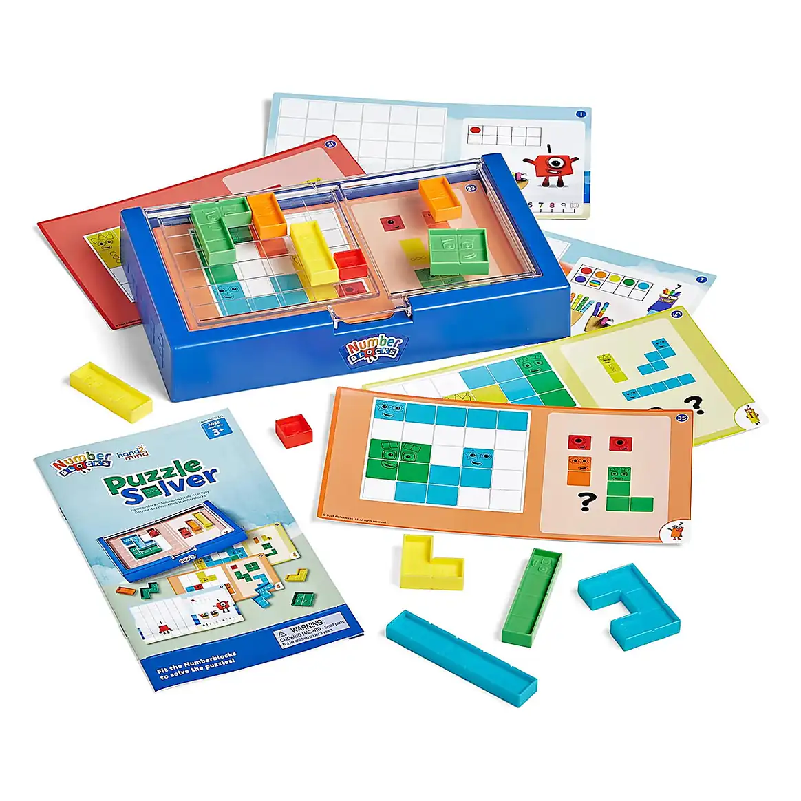 Joc de logica - Numberblocks® rezolva puzzle-uri Hand2Mind 3 ani+ [3]