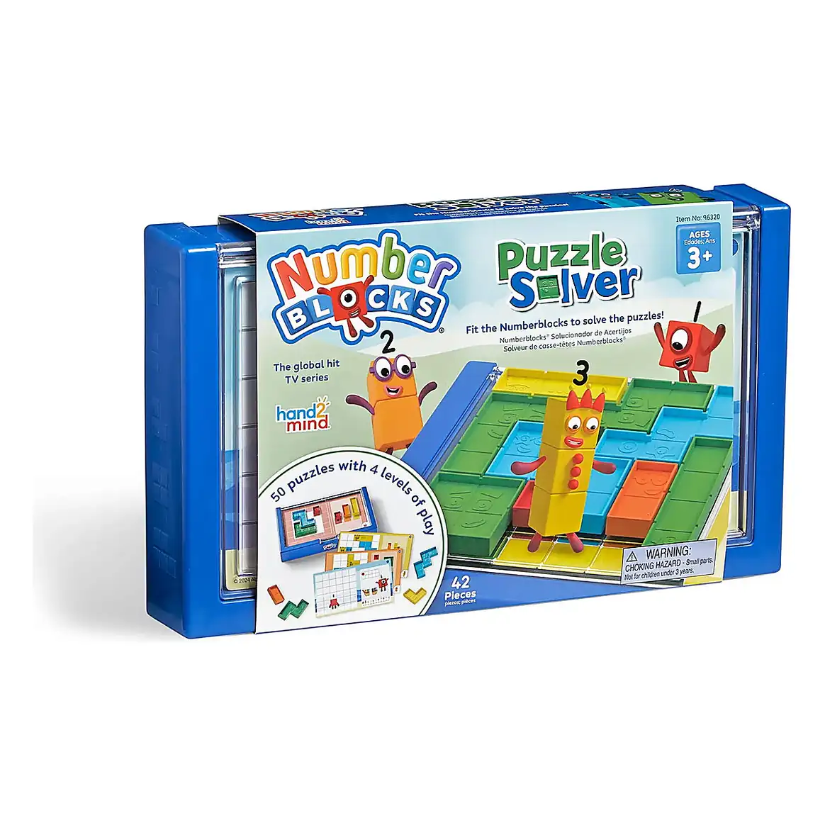 Joc de logica - Numberblocks® rezolva puzzle-uri Hand2Mind 3 ani+ [7]