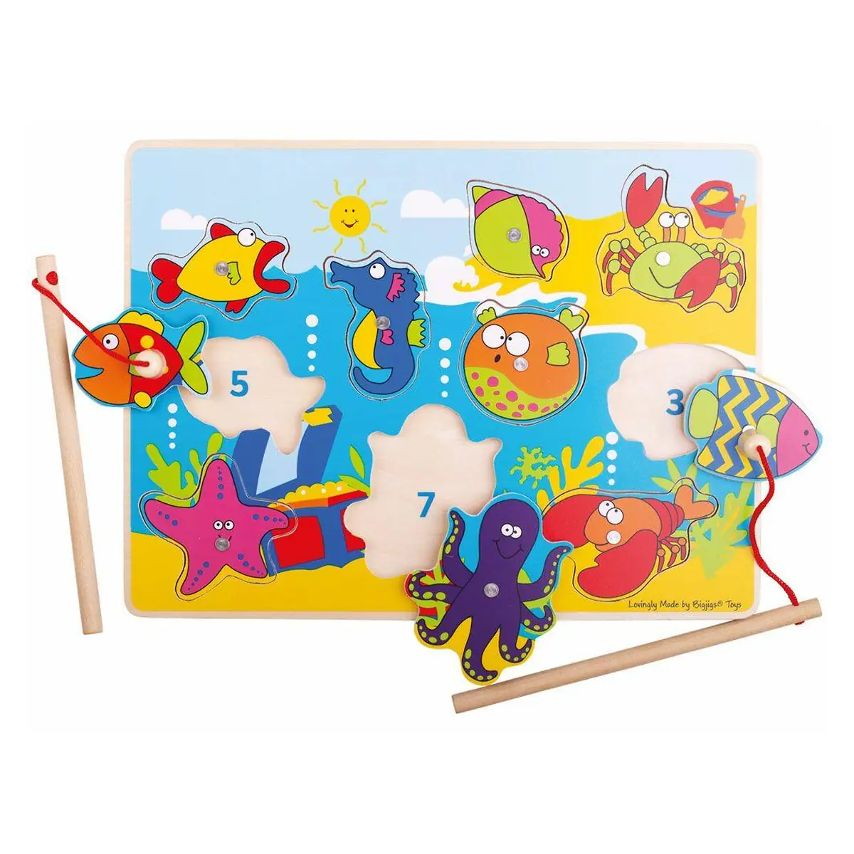 Joc de pescuit magnetic - Animalutele marine [2]