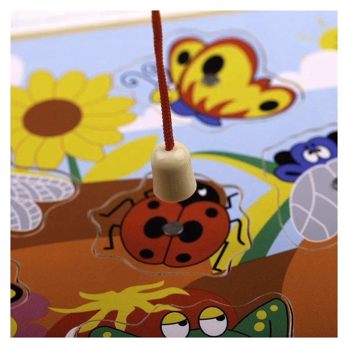 Joc de pescuit magnetic - Prietenii din gradina [4]