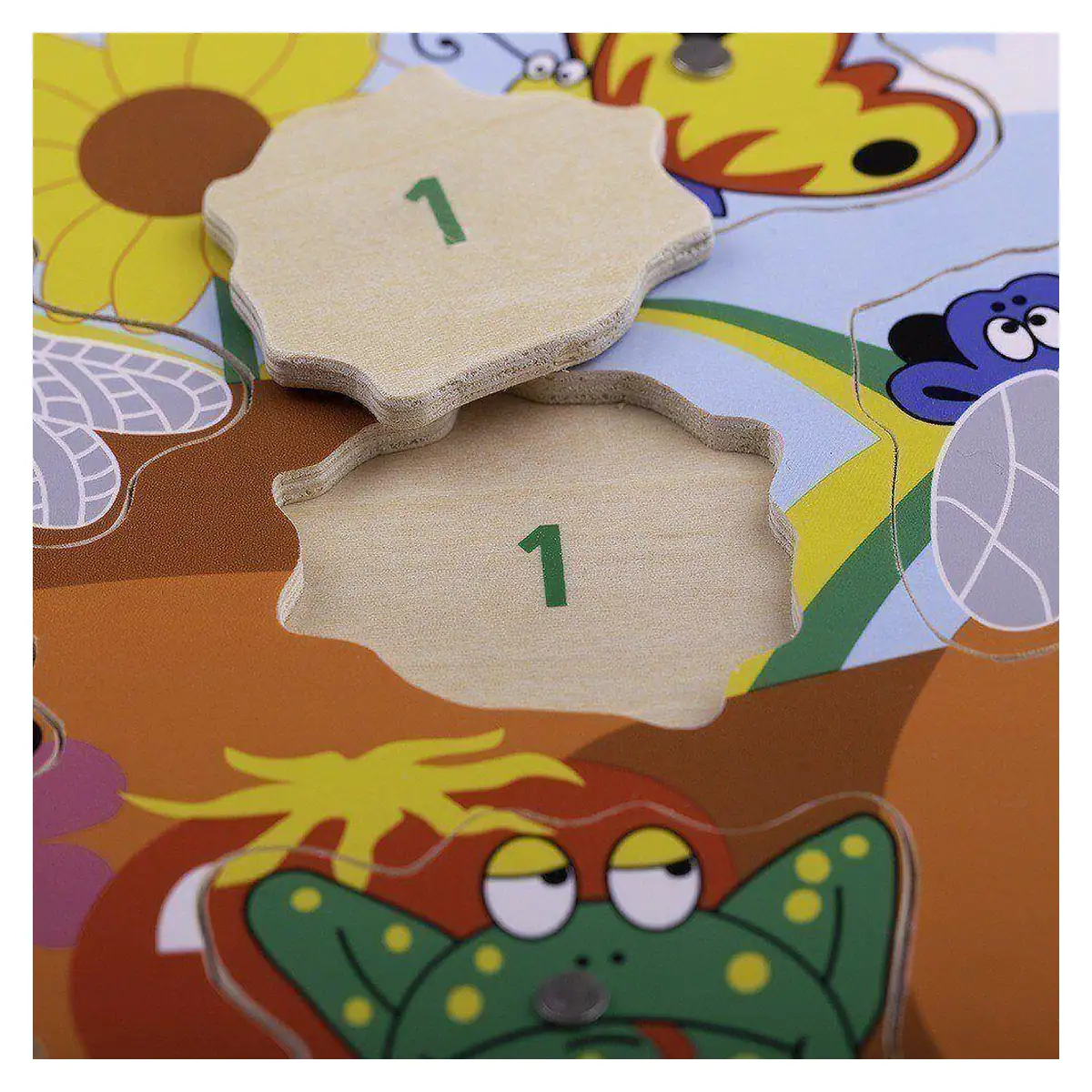 Joc de pescuit magnetic - Prietenii din gradina [5]