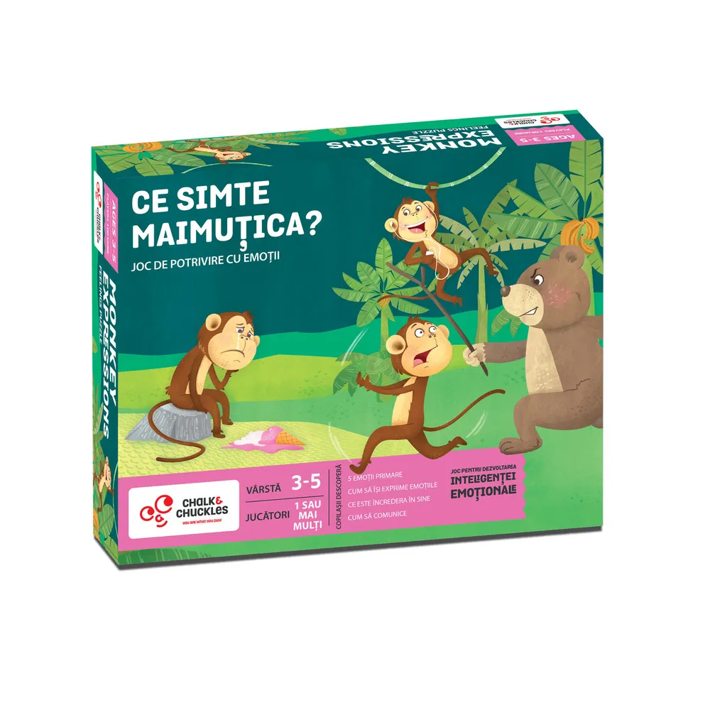 Joc de potrivire - Ce simte maimutica? [1]