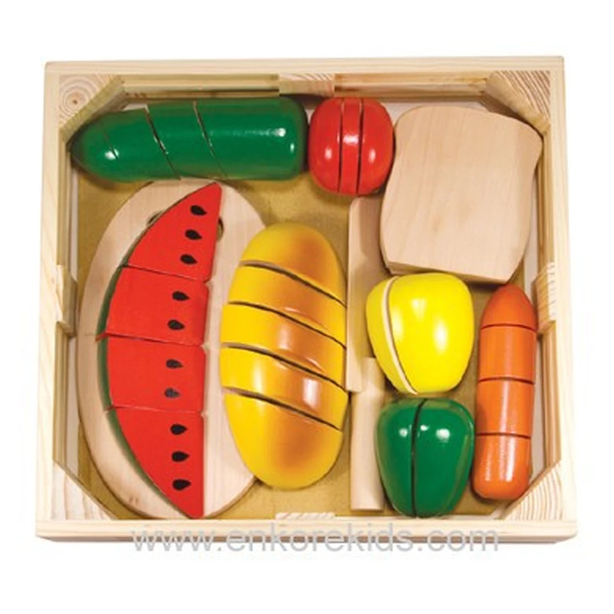 Joc din lemn alimente de feliat Melissa and Doug [4]