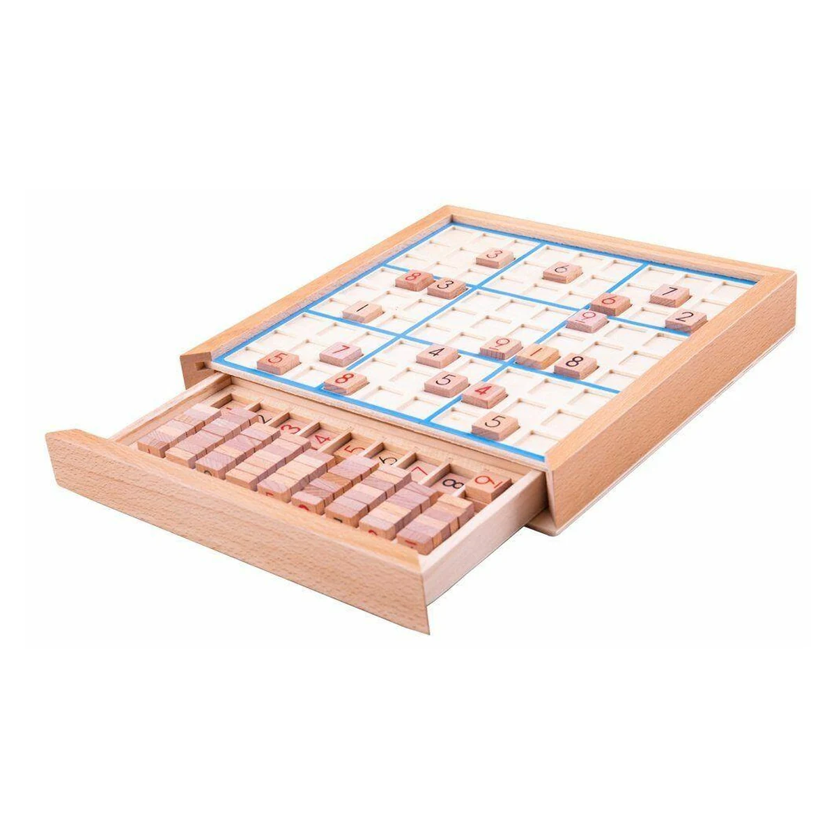 Joc din lemn - Sudoku de la BIGJIGS Toys [2]