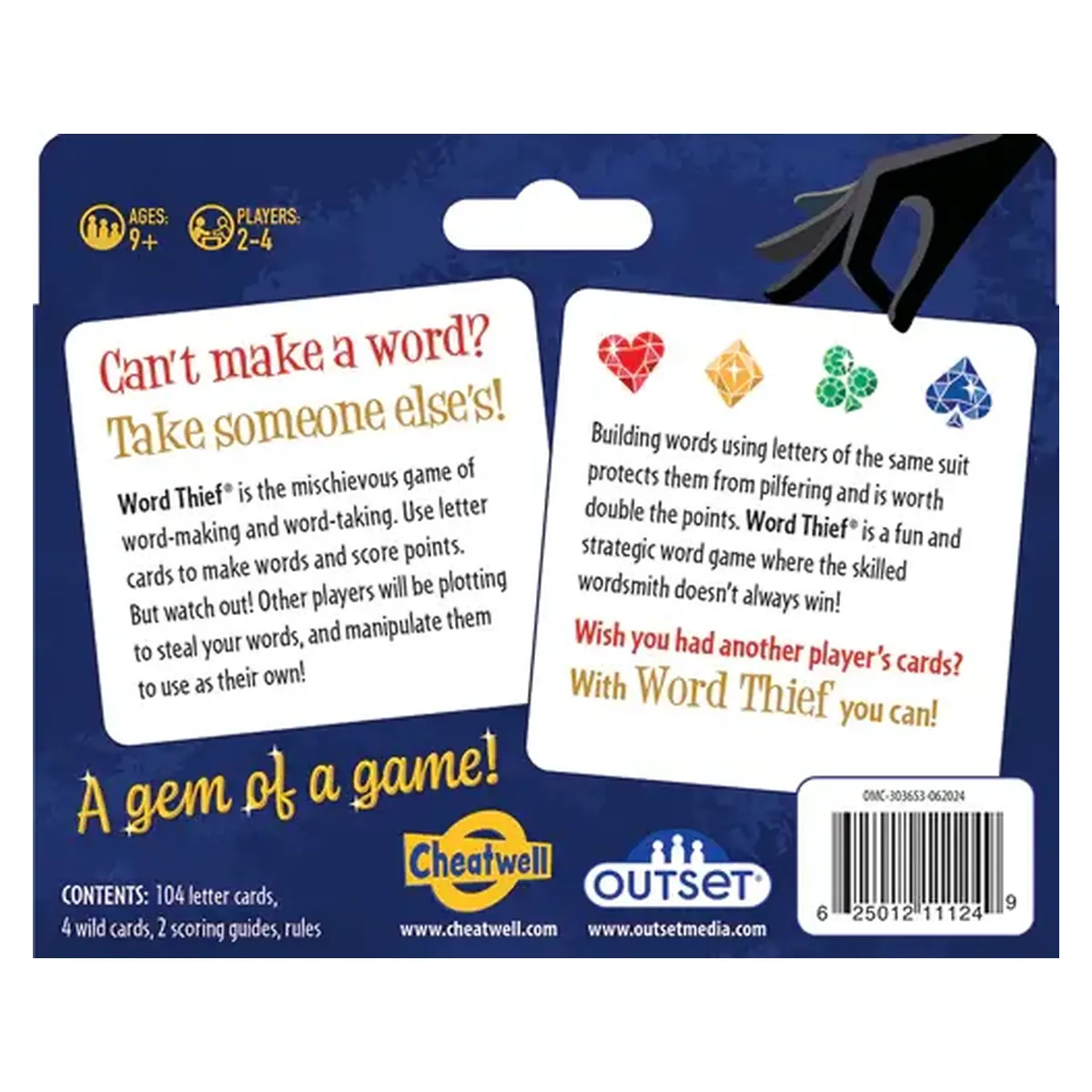 Joc de carti Hotul cuvintelor de la Outset [2]