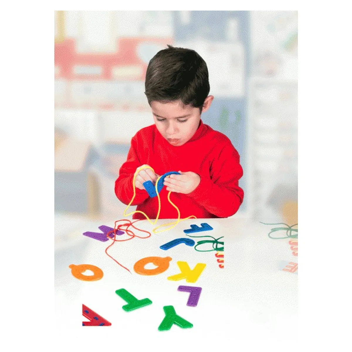 Joc Insireteaza litere si numere Miniland [2]