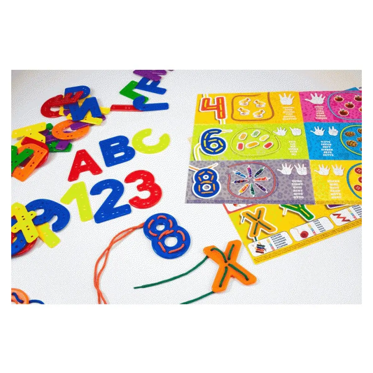 Joc Insireteaza litere si numere Miniland [3]