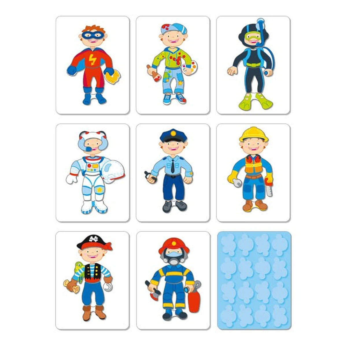 Joc magnetic de imbracat Meserii [2]