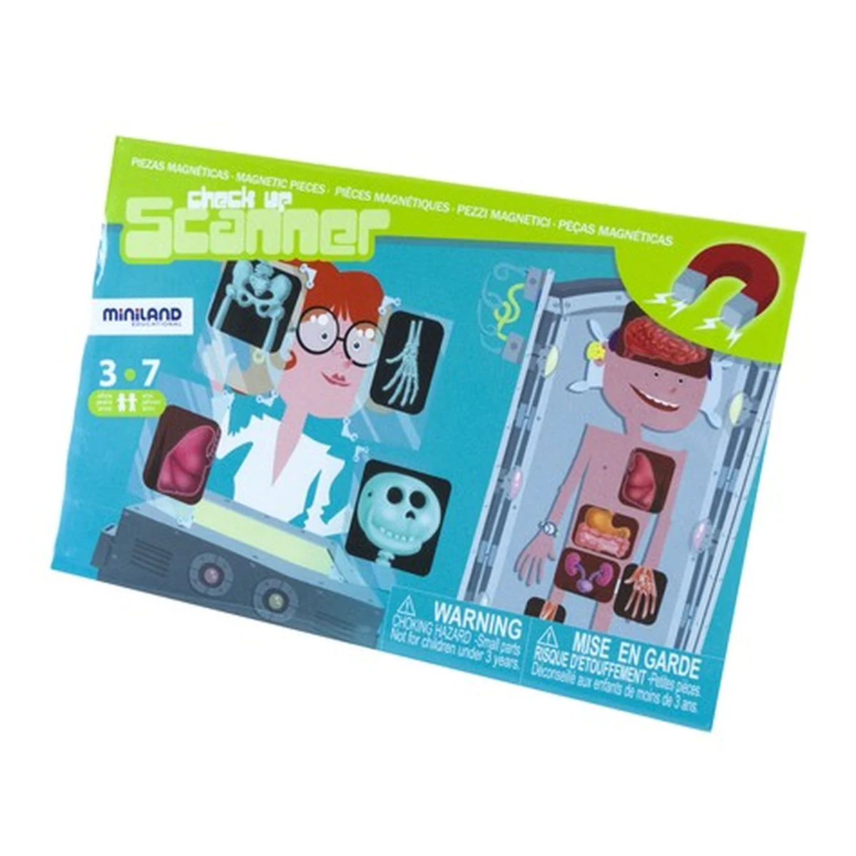 Joc magnetic Descopera corpul uman - Miniland [3]