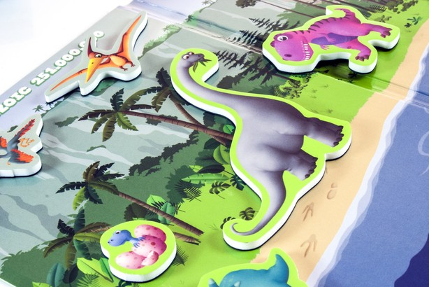 Joc magnetic Descopera Evolutia speciilor - Miniland [2]