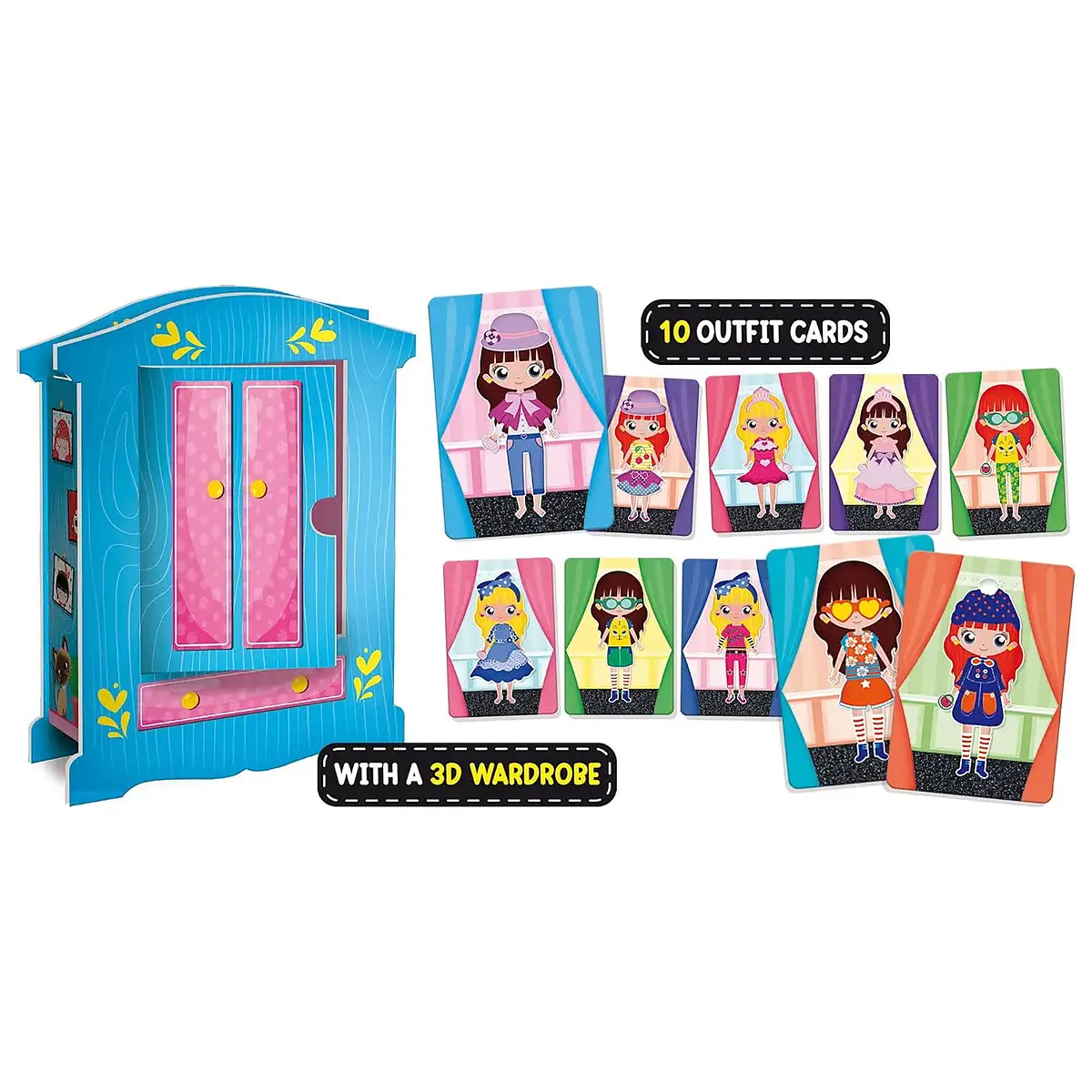 Joc magnetic Montessori - Parada modei LISCIANI 4 ani+ [3]