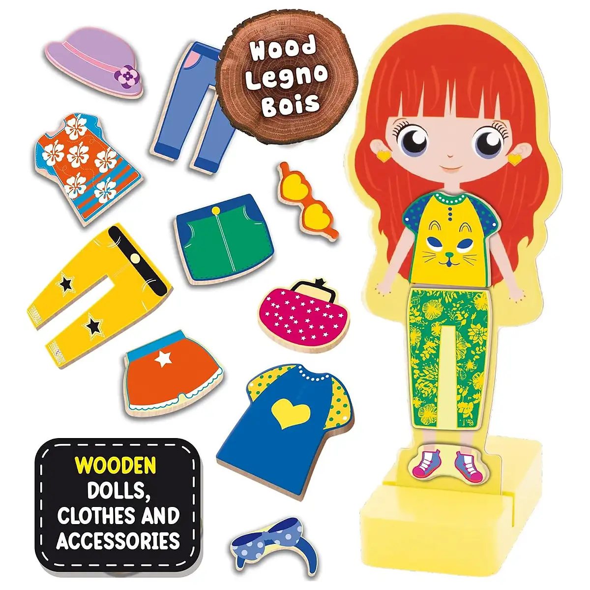 Joc magnetic Montessori - Parada modei LISCIANI 4 ani+ [4]
