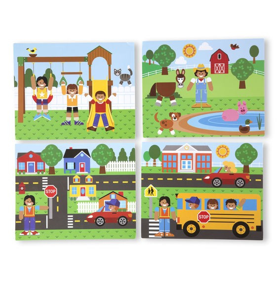 Joc magnetic potriveste piesele Melissa & Doug [3]