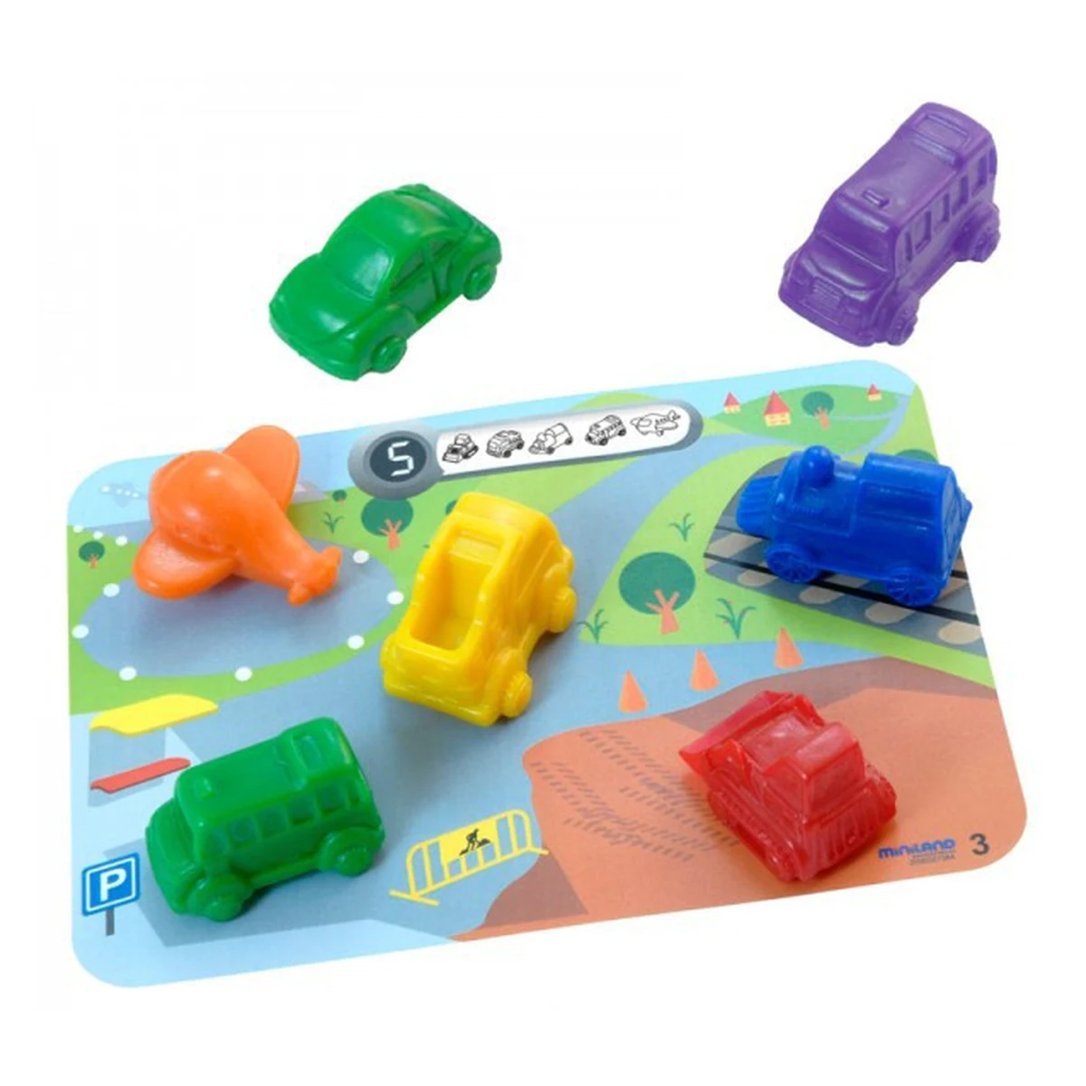 Joc matematica pe roti - Miniland [4]