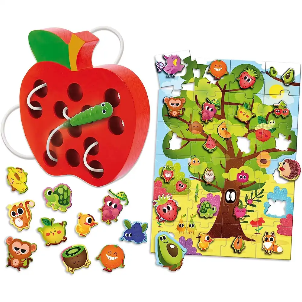 Joc Montessori 2 in 1 - Fructe [3]