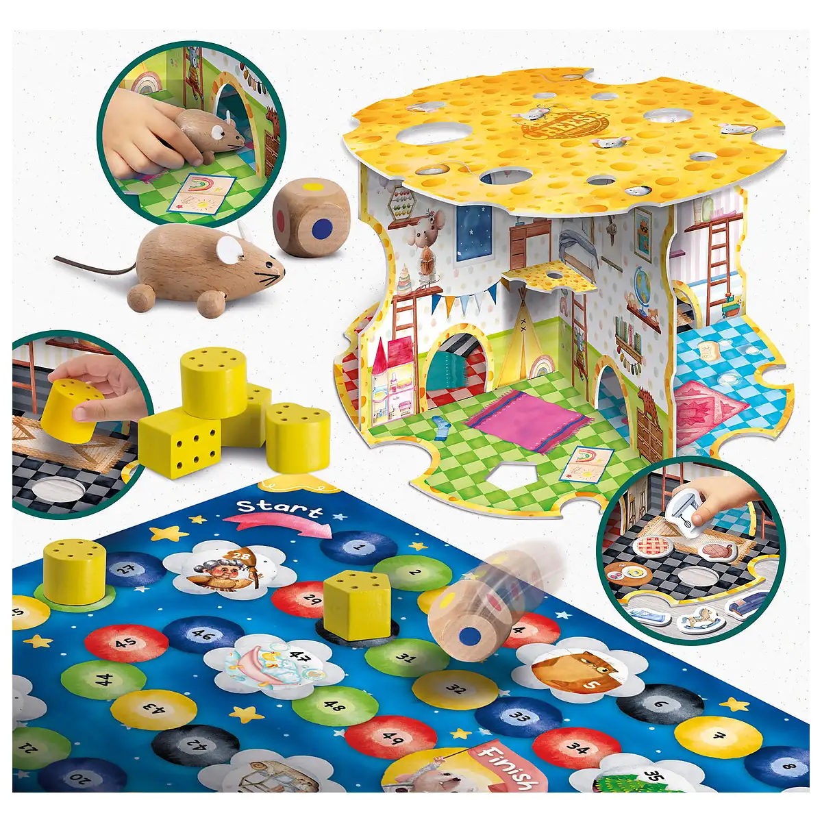 Joc Montessori - Casuta soricelului LISCIANI 3 ani+ [2]